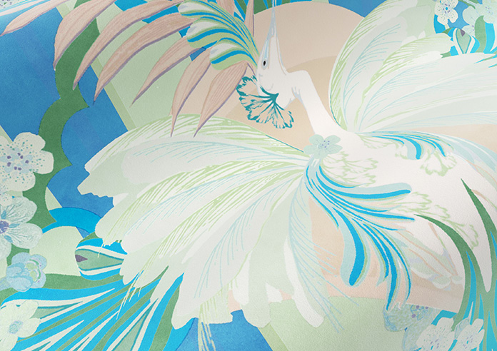 Faded Glamour, Absinthe Stripe - Roman Blind - Image 4